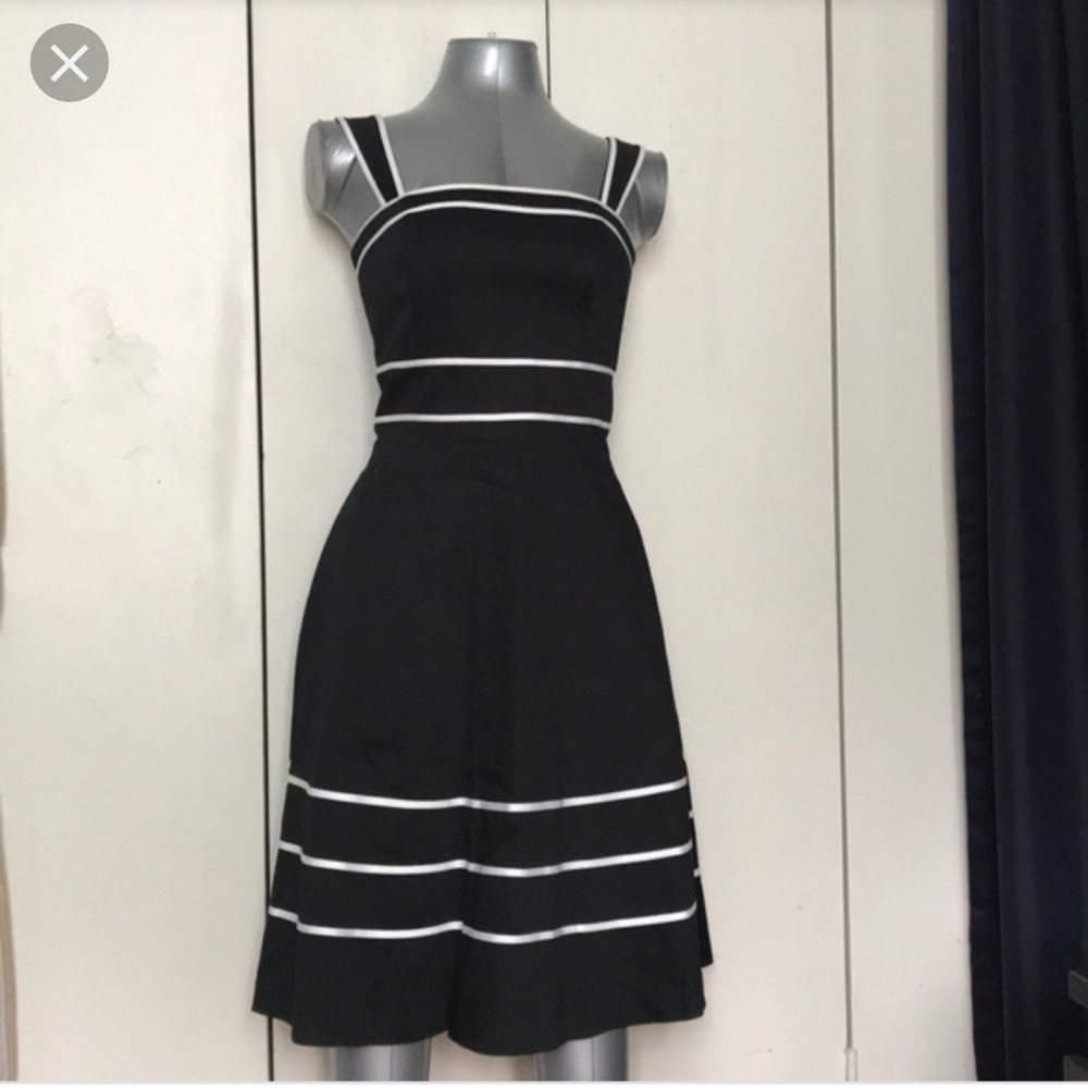 WHBM a-line dress with removable straps